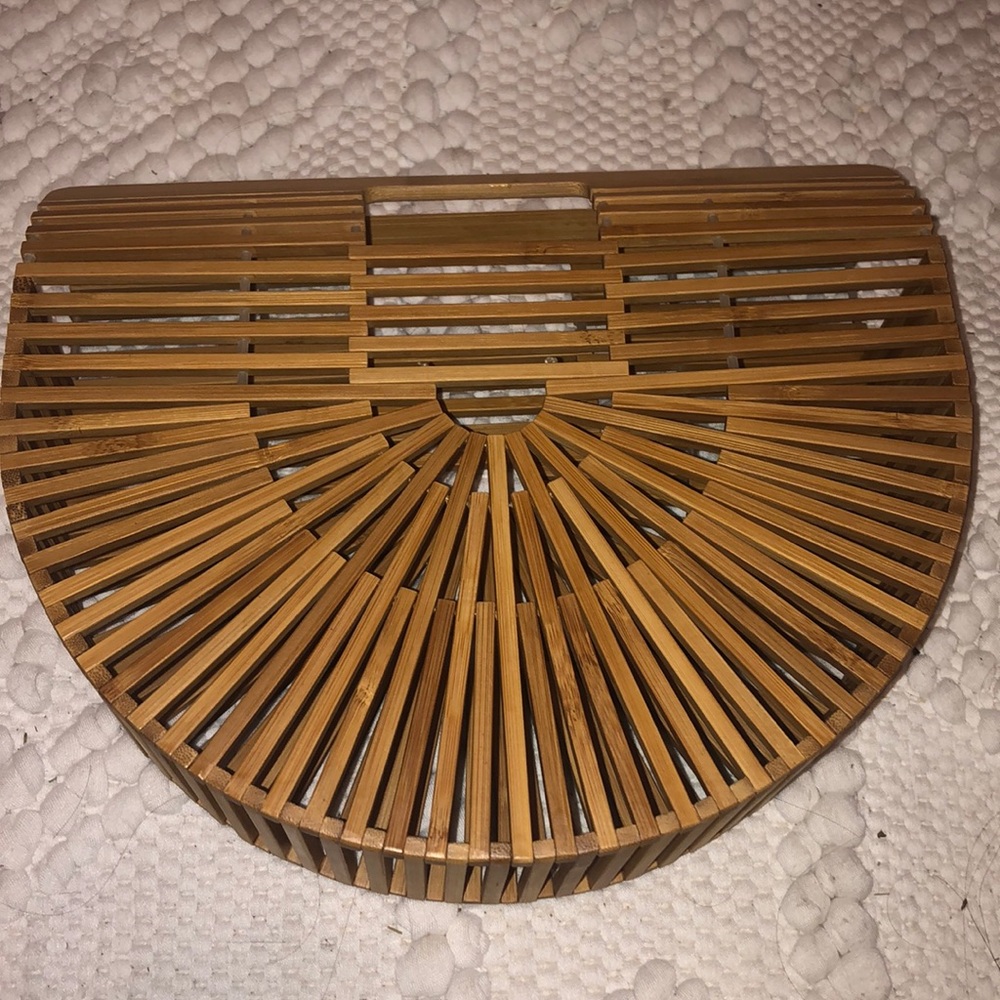 Chic Wood Clutch